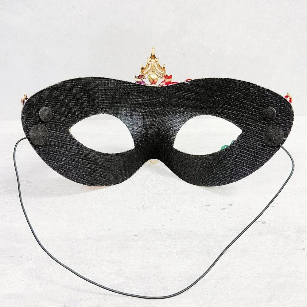 Rainbow masquerade mask, cosplay mask, Halloween mask, Venetian mask, Prom mask